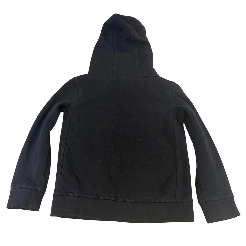 Nike Kids 3T Black Pullover Hoodie Fleece Embroidered Futura Logo Sportswear